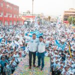 “Chinecas Sí Va”… pero el aplauso fue solo del gobernador: el día que prometieron el reservorio La Huaca y la sala quedó muda